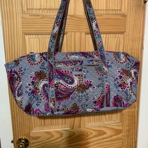 Large Vera Bradley weekender bag